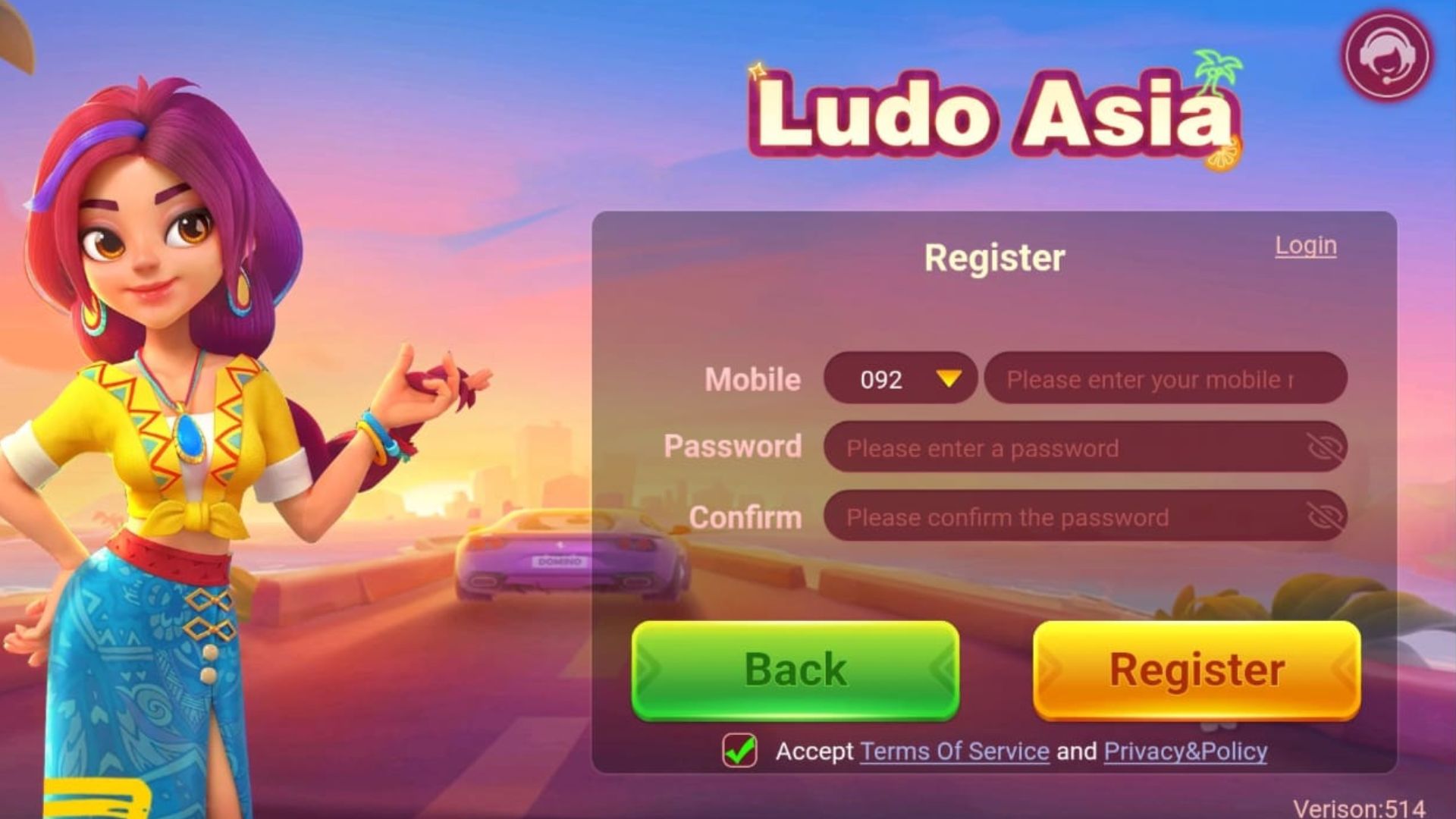 ludo asia registration